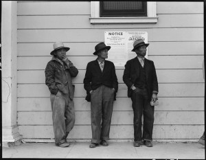 Field workers and WCCA sign