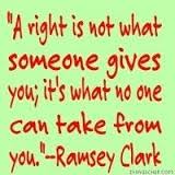 a right no one can take from you