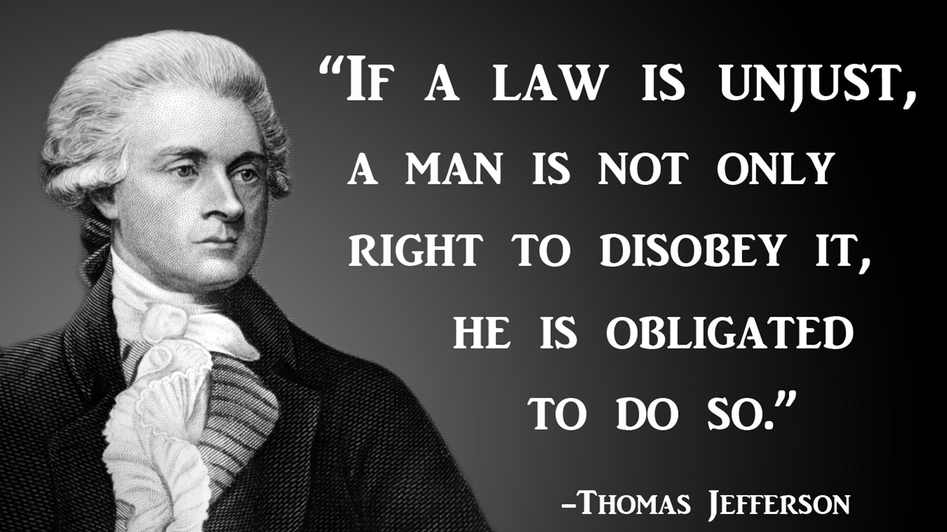 if a law is unjust
